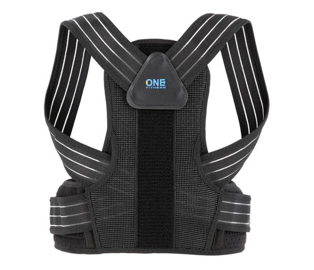 One Fitness Korektor postawy rozmiar M KP207 Czarny - 1171122 - zdjęcie 2